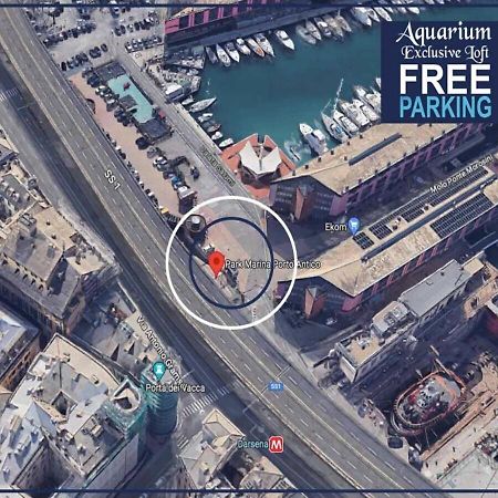 Aquarium Exclusive Loft - Private Parking Daire Cenova Dış mekan fotoğraf